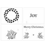 The Crafters Workshop Holly Joy A2 Layered Stencil