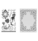 Cest La Vie Collection Stamp and Emboss Set - Extravagant Days