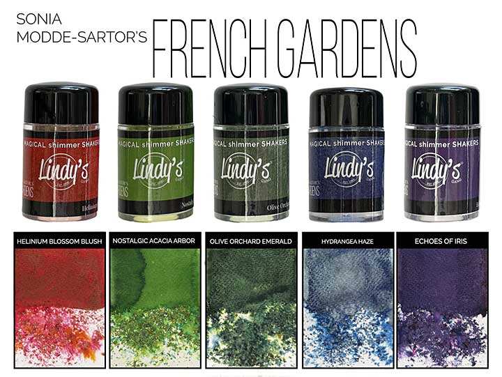 Lindys Stamp Gang Sonias French Gardens Magical Shaker 2.0 SET