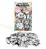 Aall and Create Pollen Drift A6 Ephemera Die-Cuts Anemone Whispers