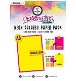 Art By Marlene Essentials Neon Colored A5 Paper Pack