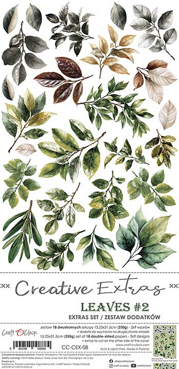 Craft OClock Creative Extras Set 08 Leaves 2