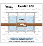 Crealies Cardzz Dies Postage Stamp Sheet Rectangle Paula with 3 Rectangles