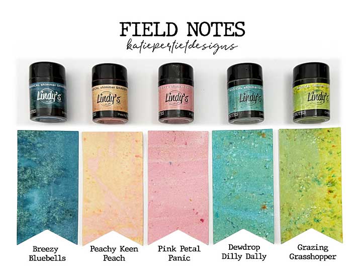 Lindys Stamp Gang Katie Pertiets Field Notes Magical Shaker 2.0 SET