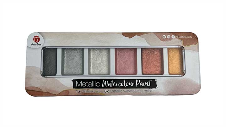 Deco Time Water Colour Paint - Urban Alloy