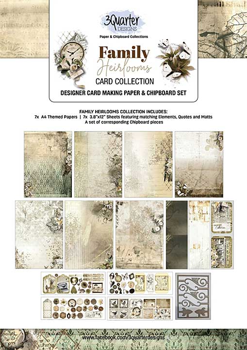 3Quarter Designs - Card Collection - Family Heirlo