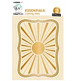 CCL Hot Foil Cutting Die Sunburst Essentials 3 PC