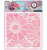 Art By Marlene Floral Close-Up Mask