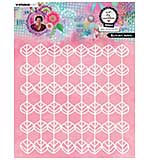 Art By Marlene Abstract Leaves Mask