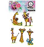 Art By Marlene Dazzling Giraffes Clear Stamp