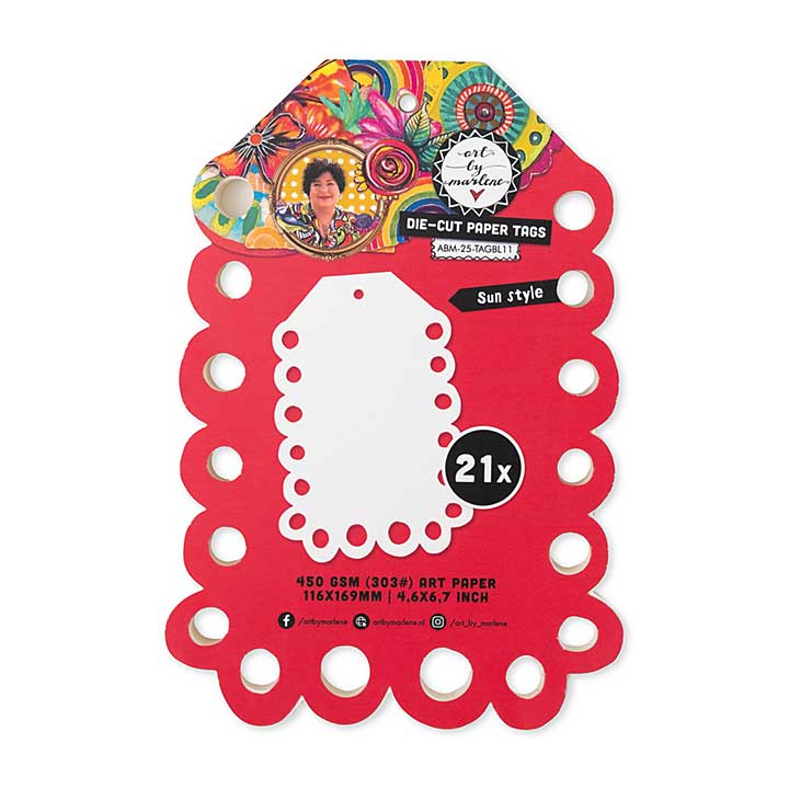 Art By Marlene Sun Style Die-cut Paper Tags