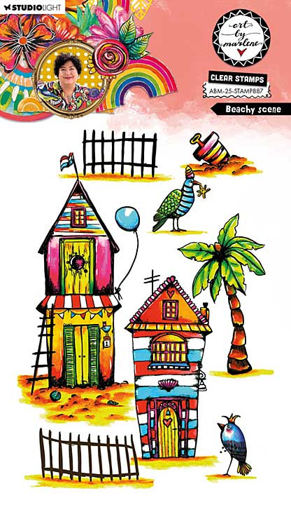 Art By Marlene Beachy Scene Clear Stamp