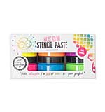 Art By Marlene Neon Stencil Paste 6x50ml