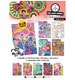 Art By Marlene Funky Florals A4 Collage Paper