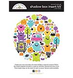 Doodlebug Design Monster Madness Shadow Box Insert Kit