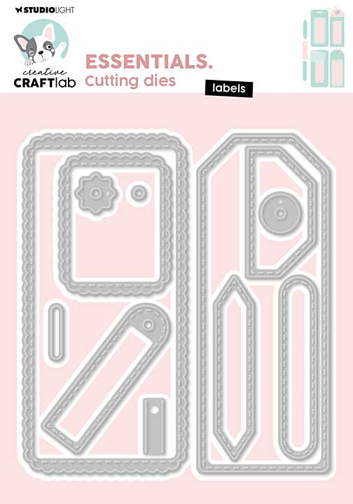 Creative Craftlab Labels Essentials Cutting Die