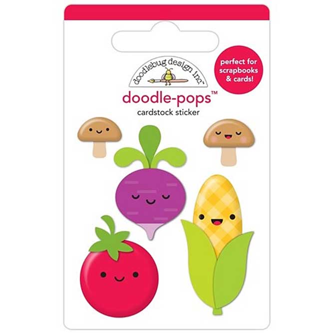 Doodlebug Design Veggie Garden Doodle-Pops