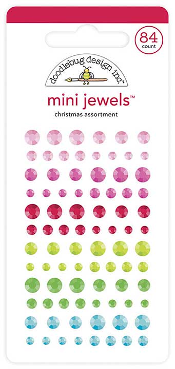 Doodlebug Design Christmas Assortment Mini Jewels