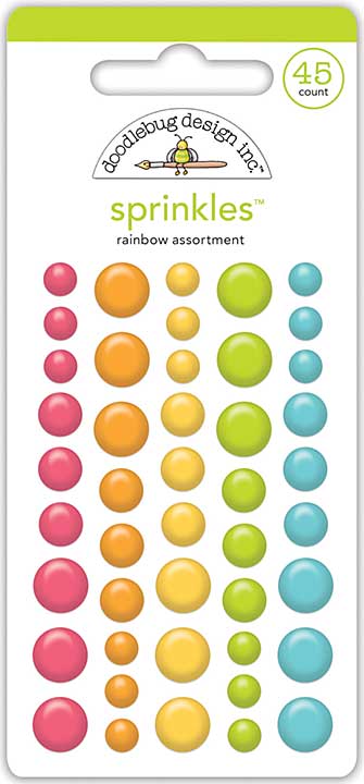 Doodlebug Design Rainbow Assortment Sprinkles