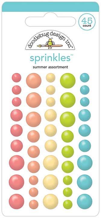 Doodlebug Design Summer Assortment Sprinkles