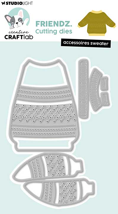 Creative Craftlab Friendz Cutting Die Accessoires Sweater