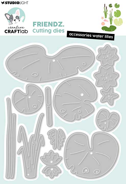 Creative Craftlab Waterlelies Friendz Cutting Die