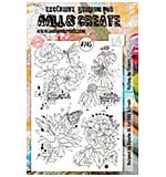 Aall and Create Stamp Set A5 Visiting The Flowers