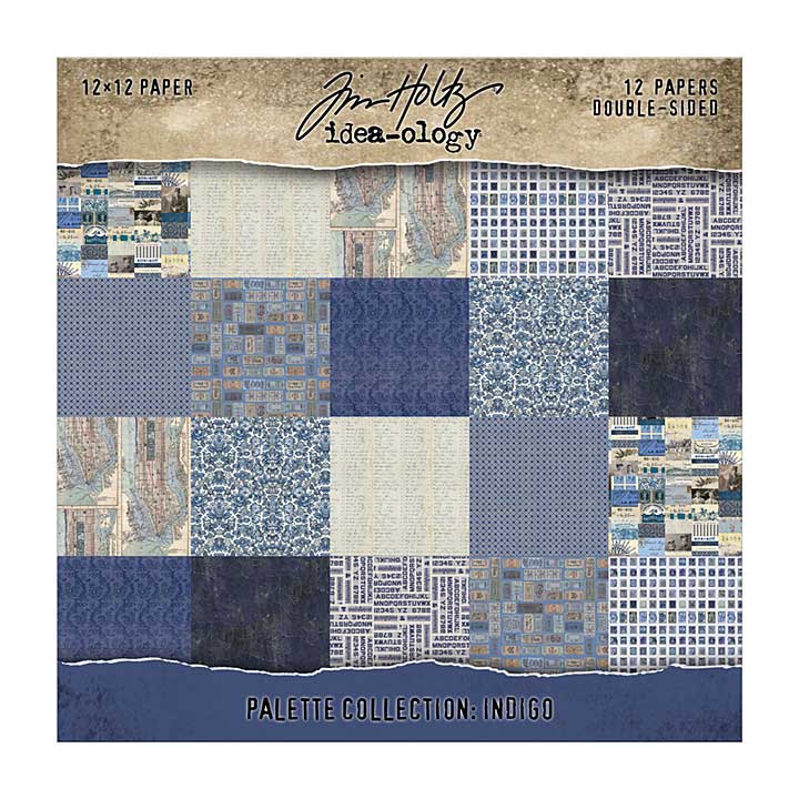 Idea-ology Palette Collection 12x12 Inch Indigo