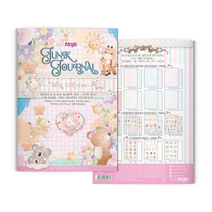 Papers For You Total Cuteness A4 Junk Journal