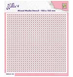 Nellie Snellen Mixed Media Stencil Christmas Knit