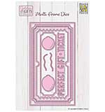 Nellie Snellen Golden Gifts Multi Frame Die Golden ticket