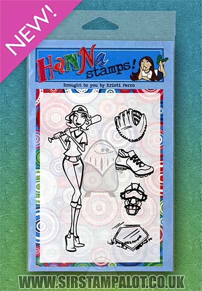 SO: Hanna Stamps Clear Set - Baseball (mini)