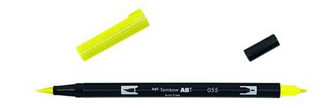 SO: Tombow ABT Dual Brush Pen - Process Yellow