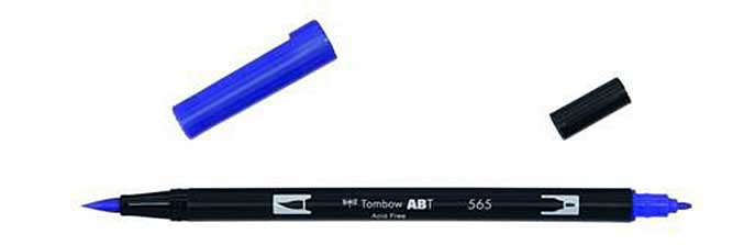 SO: Tombow ABT Dual Brush Pen - Deep Blue