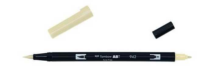 SO: Tombow ABT Dual Brush Pen - Tan