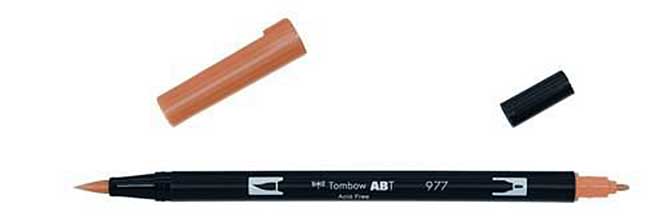 SO: Tombow ABT Dual Brush Pen - Saddle Brown