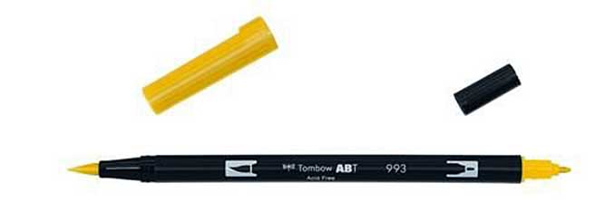 SO: Tombow ABT Dual Brush Pen - Chrome Orange