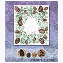 SO: Rubber Stamp Tapestry - Winter Pine Border Set