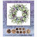 SO: Rubber Stamp Tapestry - Floral Wreath Set