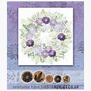 SO: Rubber Stamp Tapestry - Aster Wreath Set