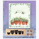 SO: Rubber Stamp Tapestry - Pottery Garden Set