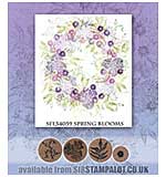 SO: Rubber Stamp Tapestry - Spring Blooms