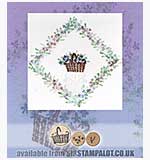SO: Rubber Stamp Tapestry - Little Posy Basket