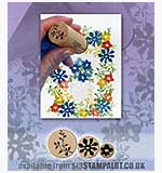 SO: Rubber Stamp Tapestry - Wildflower Trellis
