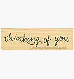 SO: Rubber Stamp Tapestry Sentiments - Thinking of You