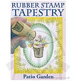SO: Rubber Stamp Tapestry - Patio Garden Set