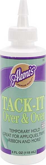 Aleenes Tack-It Over and Over Liquid Glue - 4oz