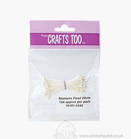 SO: Crafts Too - Stamens - Pearl White (144 pack)