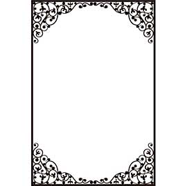 SO: Crafts Too Embossing Folder - Delicate Frame (A4)