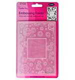 Crafts Too Embossing Folder - Flowers Frame Crafts Too Embossing Folder - Flowers Frame